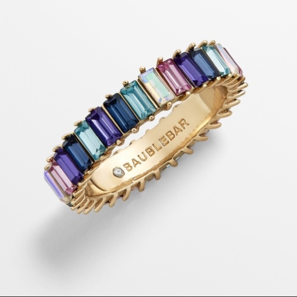 Blue Ombré Mini Alidia Ring size 9